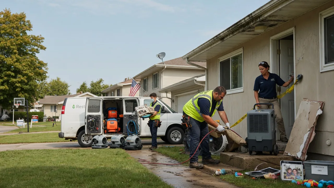 Water Damage Restoration in Shawnee On Delaware, PA near me